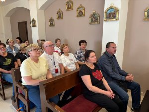 Dzisiaj, podczas naszej pierwszej pielgrzymkowej Eucharystii w Jordanii, w Kości (7)