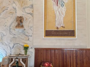 W naszym kościele od dzisiejszej niedzieli mamy świecznik wotywny. ? (2)